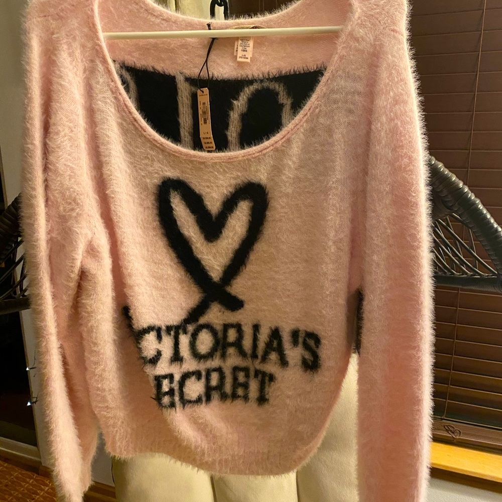 Soft, soft sweater Light pink and warm.